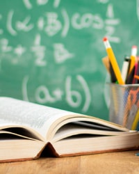 Book & Greenboard with pencil box