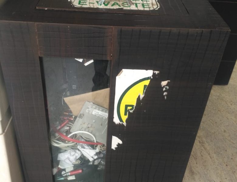 E waste geo tagged photo