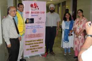 Blood donation drive