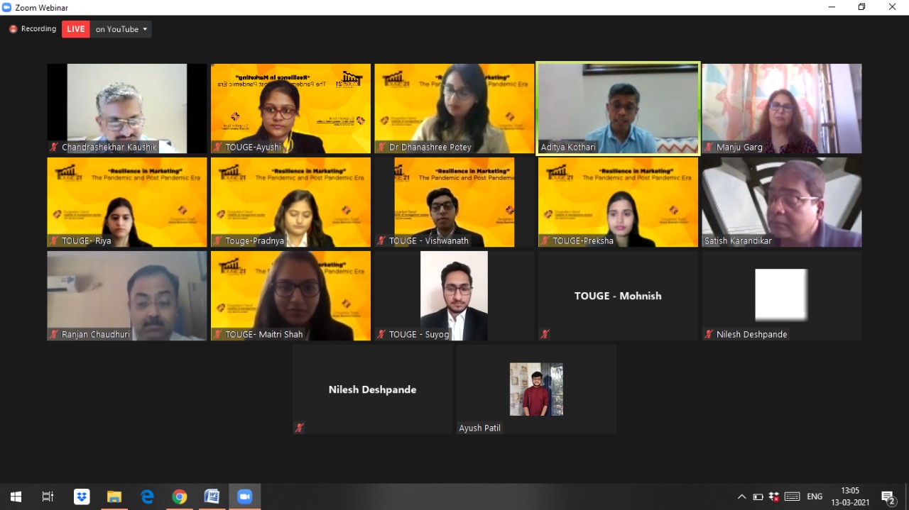 Touge 2020-21 Dr. Ranjan Chaudhuri's address