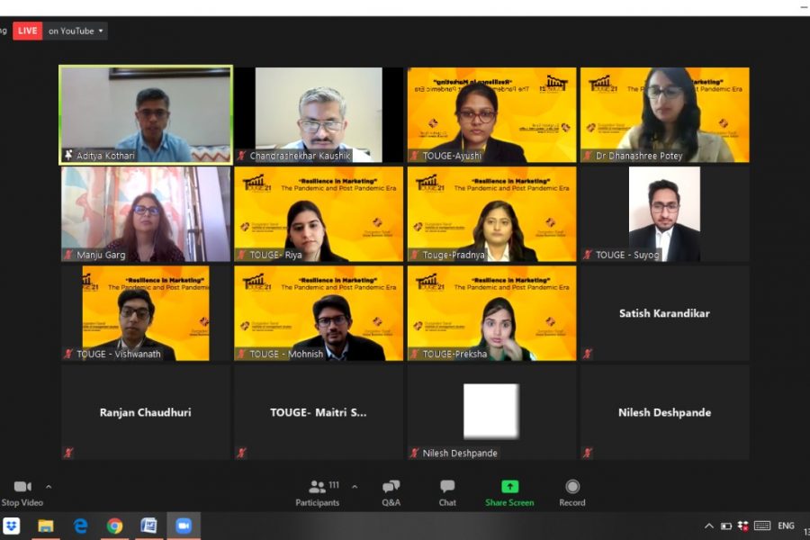 Touge 2020-21 Mr. Aditya Kothari's address
